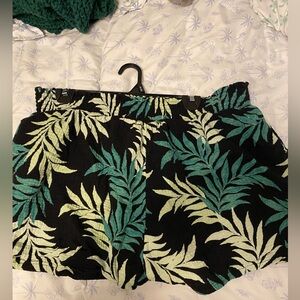 Tropical Print Shorts